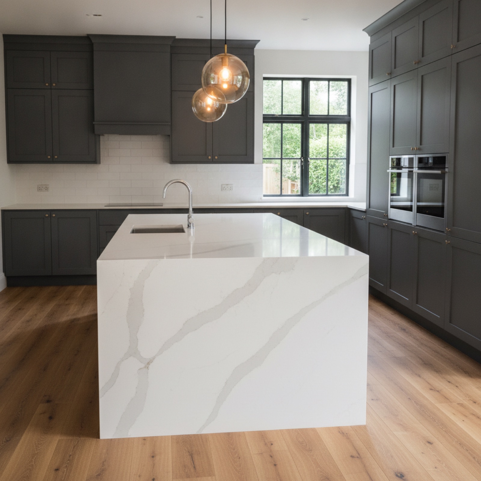 Beautifully remodeled modern kitchen